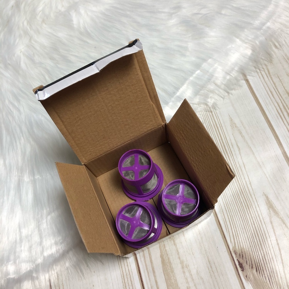 Keurig Purple Reusable Coffee Pod Filters - Set of 3